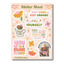Load image into Gallery viewer, Self-growth Sticker Sheet
