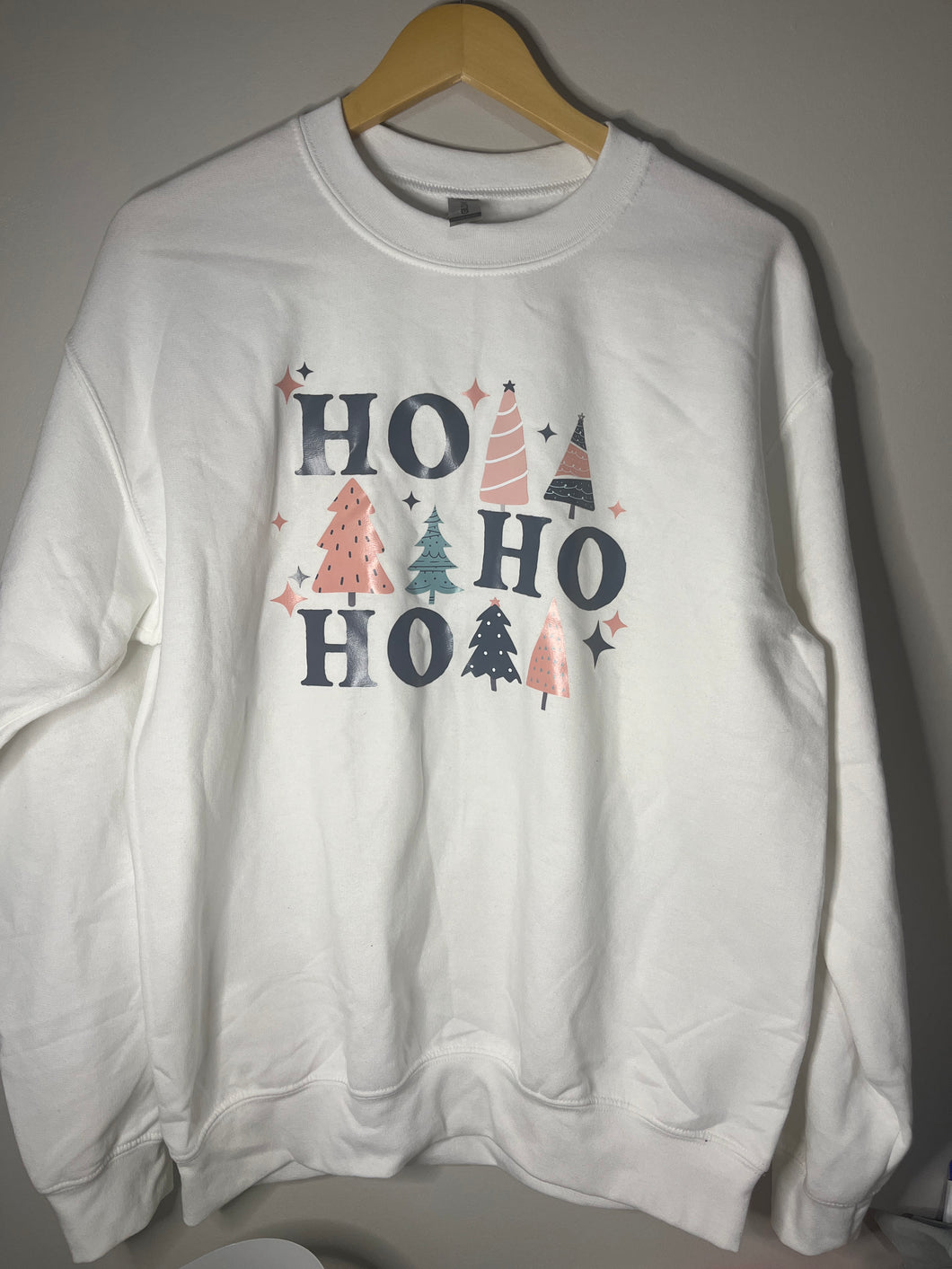 Ho Ho Ho - White Sweatshirt