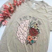 Load image into Gallery viewer, Medium Floral Brain - Imperfect Tee
