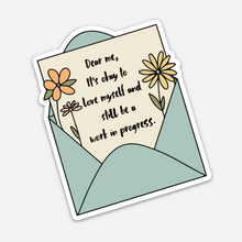 Load image into Gallery viewer, Dear me Letter Sticker
