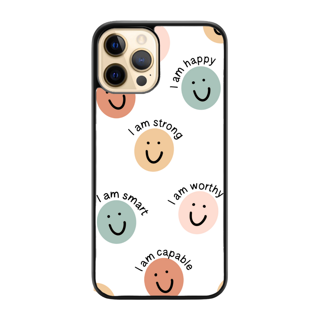 Happy Affirmations Phone Case